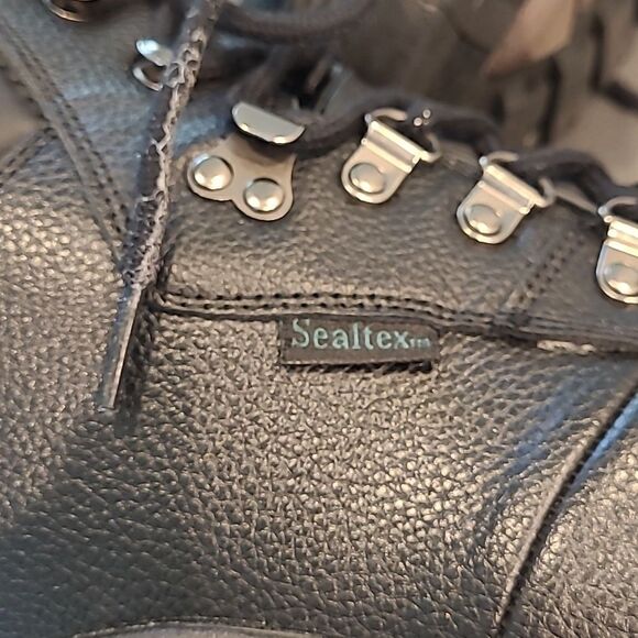 Prope't Sealtex  real leather upper sz 15X(3.W) black work/service boots… - Picture 9 of 12
